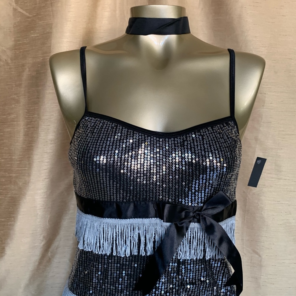 Halloween Cosplay Costume Women Great Gatsby Roaring 20s Flapper Dress